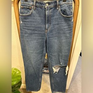 Abercrombie & Fitch High Rise Blue Jeans